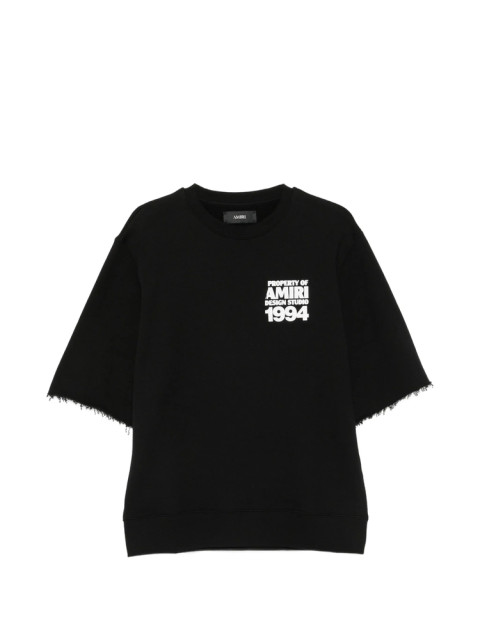 [Amiri] T-shirts Short Sleeve FW26 AMTOJR1195  BLACK