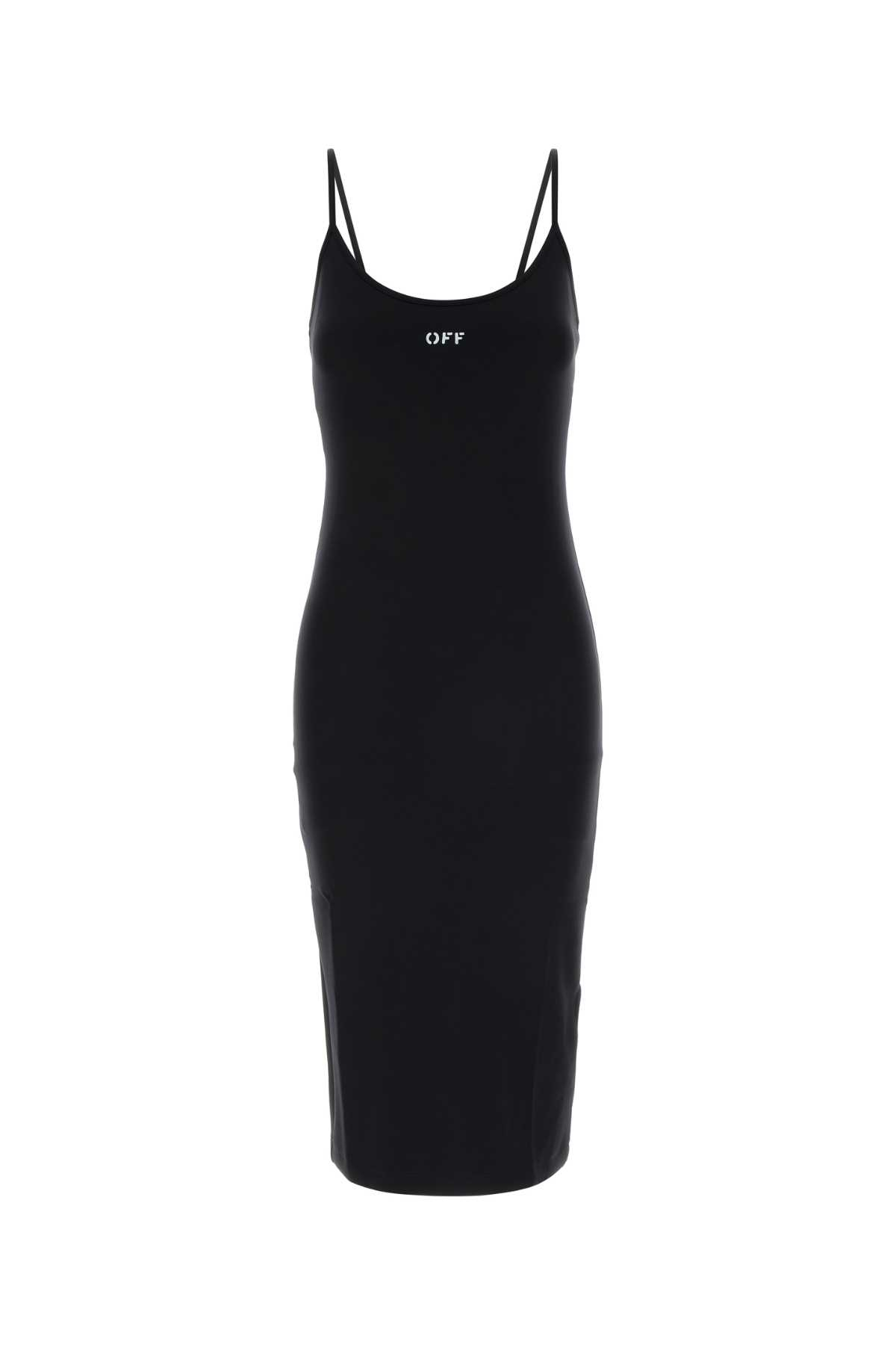 [Off White] Sleeveless dress FW26 2FU00632T W003