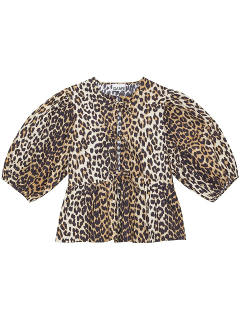 [GANNI] Blouse SS26 F9116943