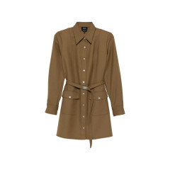 [A.P.C.] Long sleeve dress SS26 PSALPF35247JAA
