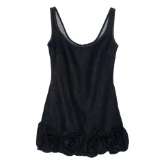 [SELF PORTRAIT] Sleeveless dress SS26 RS26821SBLBLUE