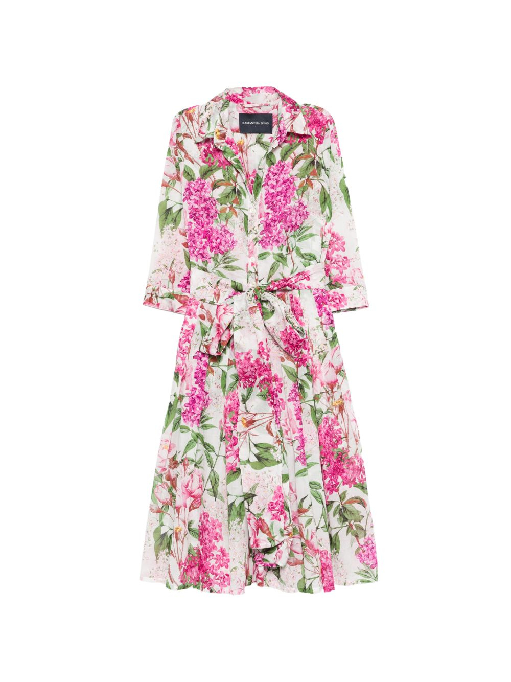 [Samantha Sung] Long sleeve dress SS26 AUDREYDRESSSHIRTLILACHEAVENWHITEWHITEPINK