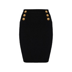 [Balmain] Midi skirt SS26 GF1LCB11KJ440PA