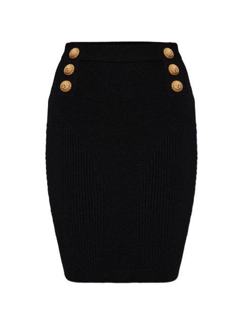 [Balmain] Midi skirt SS26 GF1LCB11KJ440PA