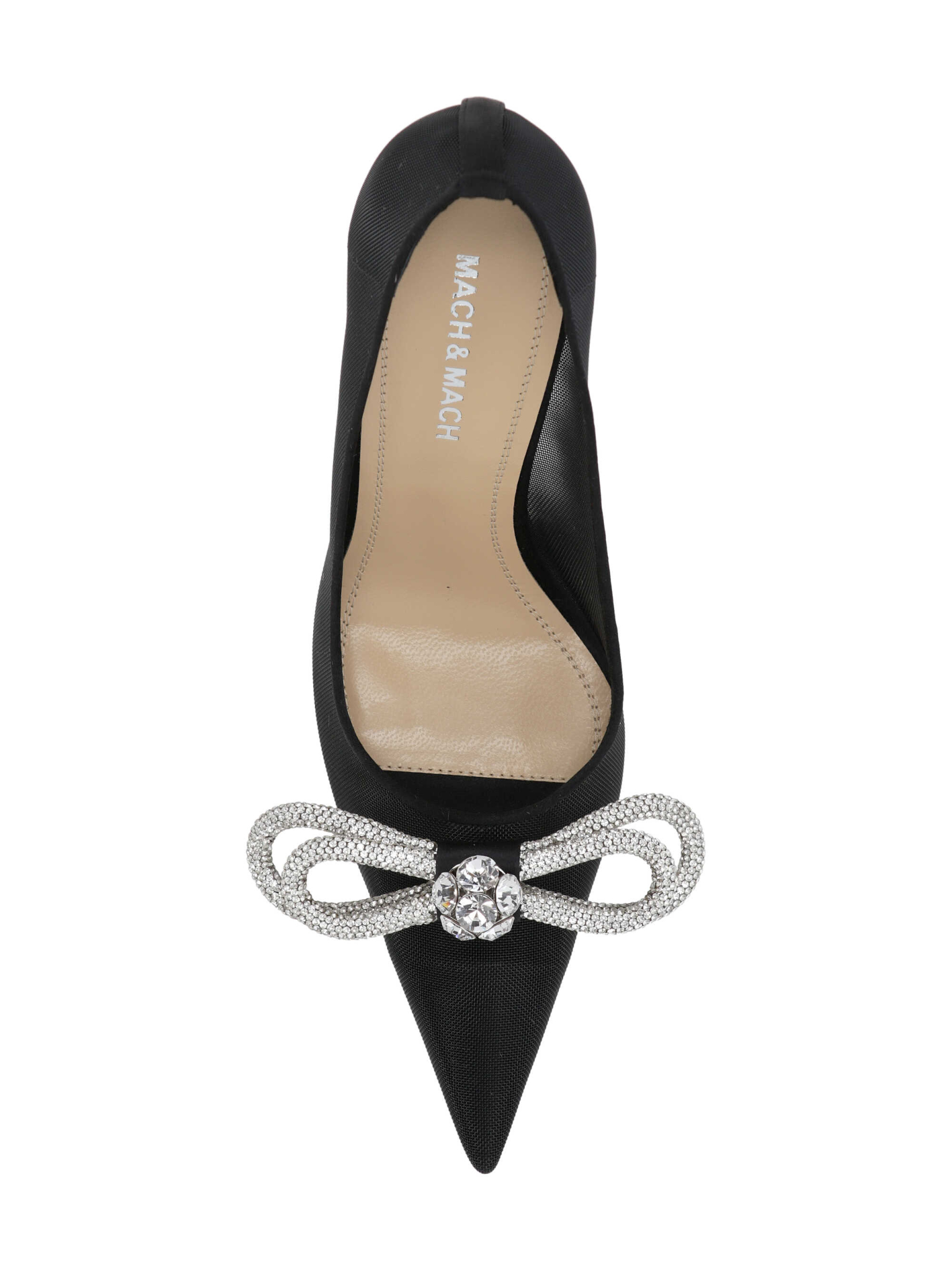 [MACH & MACH] Sandals SS26 R26-S1140-85-NET-BLKBLACK