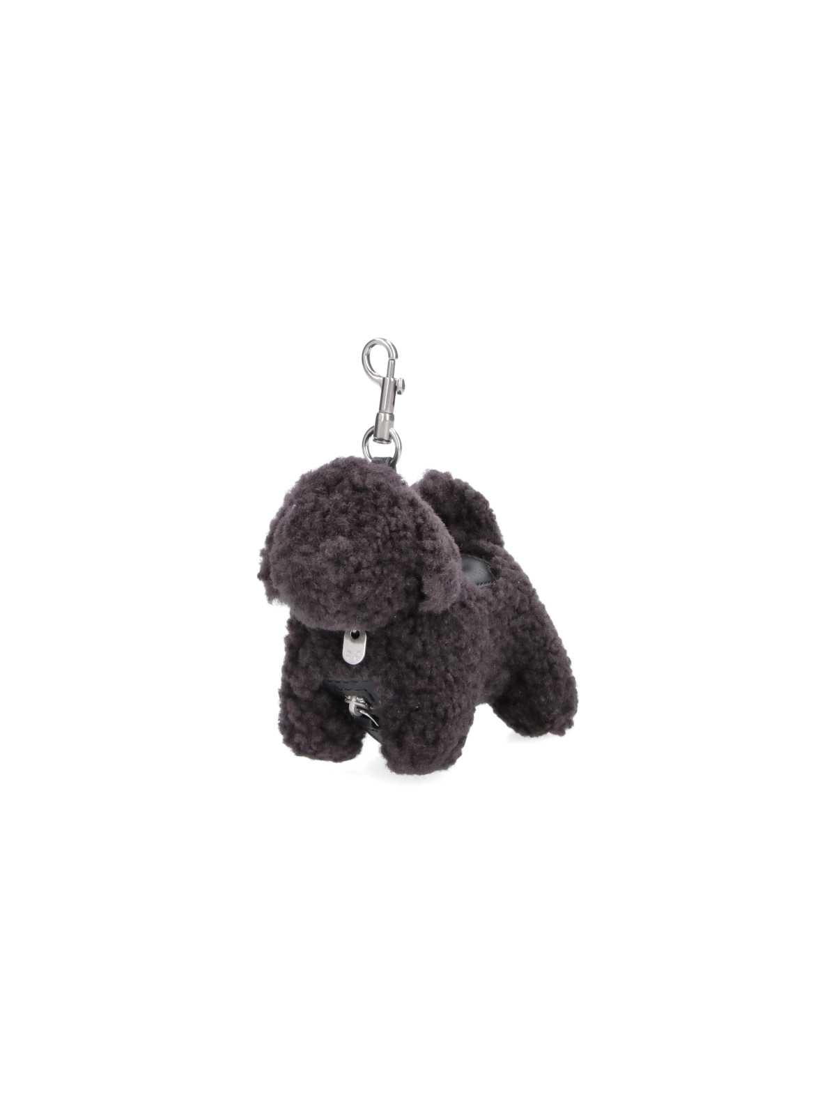 [Anya Hindmarch] Keyring FW26 208024CHOCOLATE