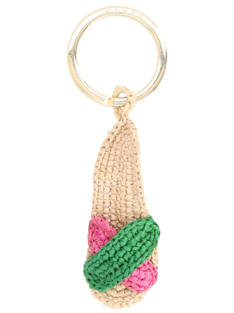 [MANEBI] Keyring SS26 V6.5JM_PINKGREEN