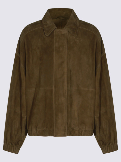 [Brunello Cucinelli] Leather Jacket FW26 MPCAI7594PC9801