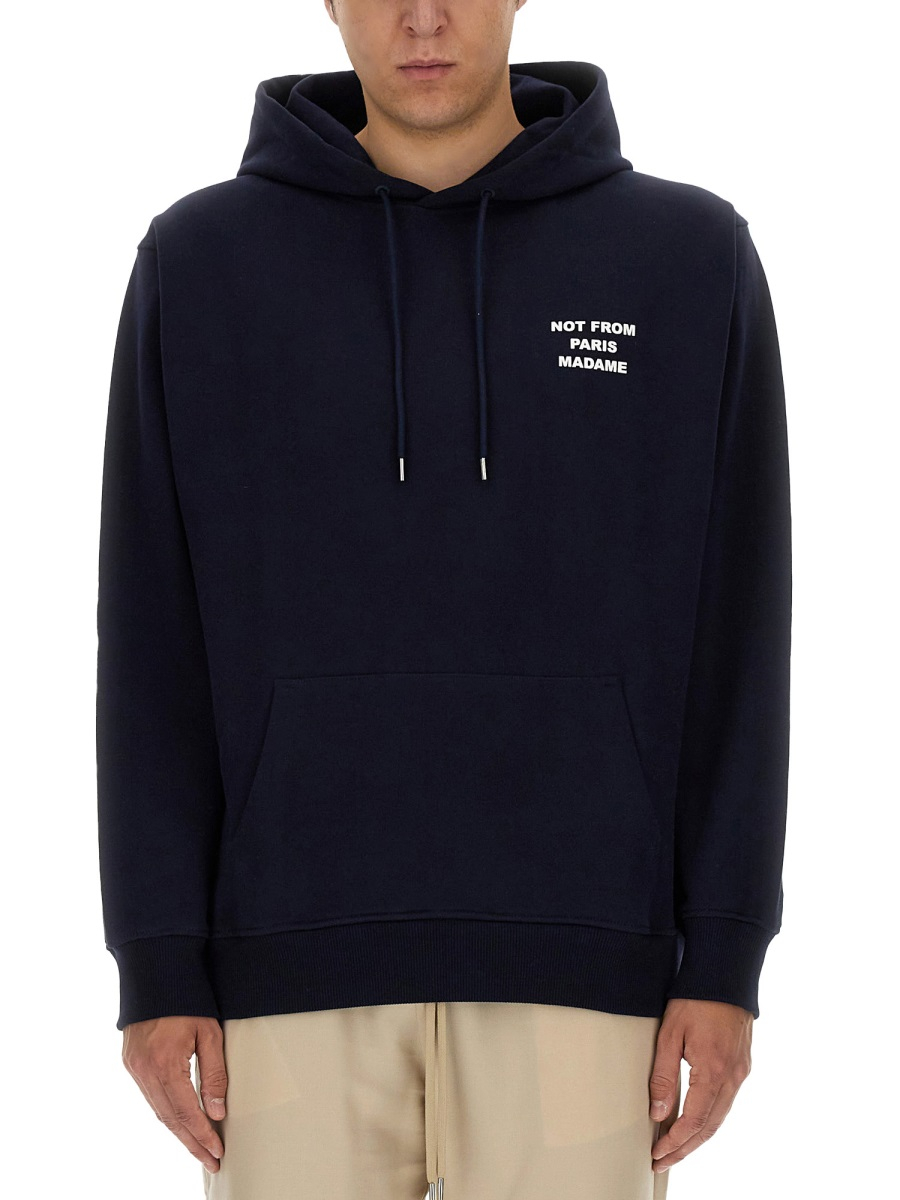 [DROLE DE MONSIEUR] Hoodie SS26 HO162_CO127NAVY