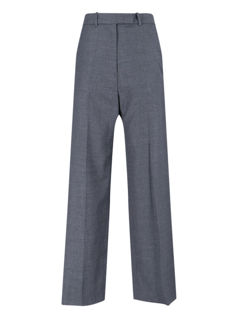 [THE FRANKIE SHOP] Trousers FW25 BRICKELL FLANNEL TROUSERSGREY MELANGE