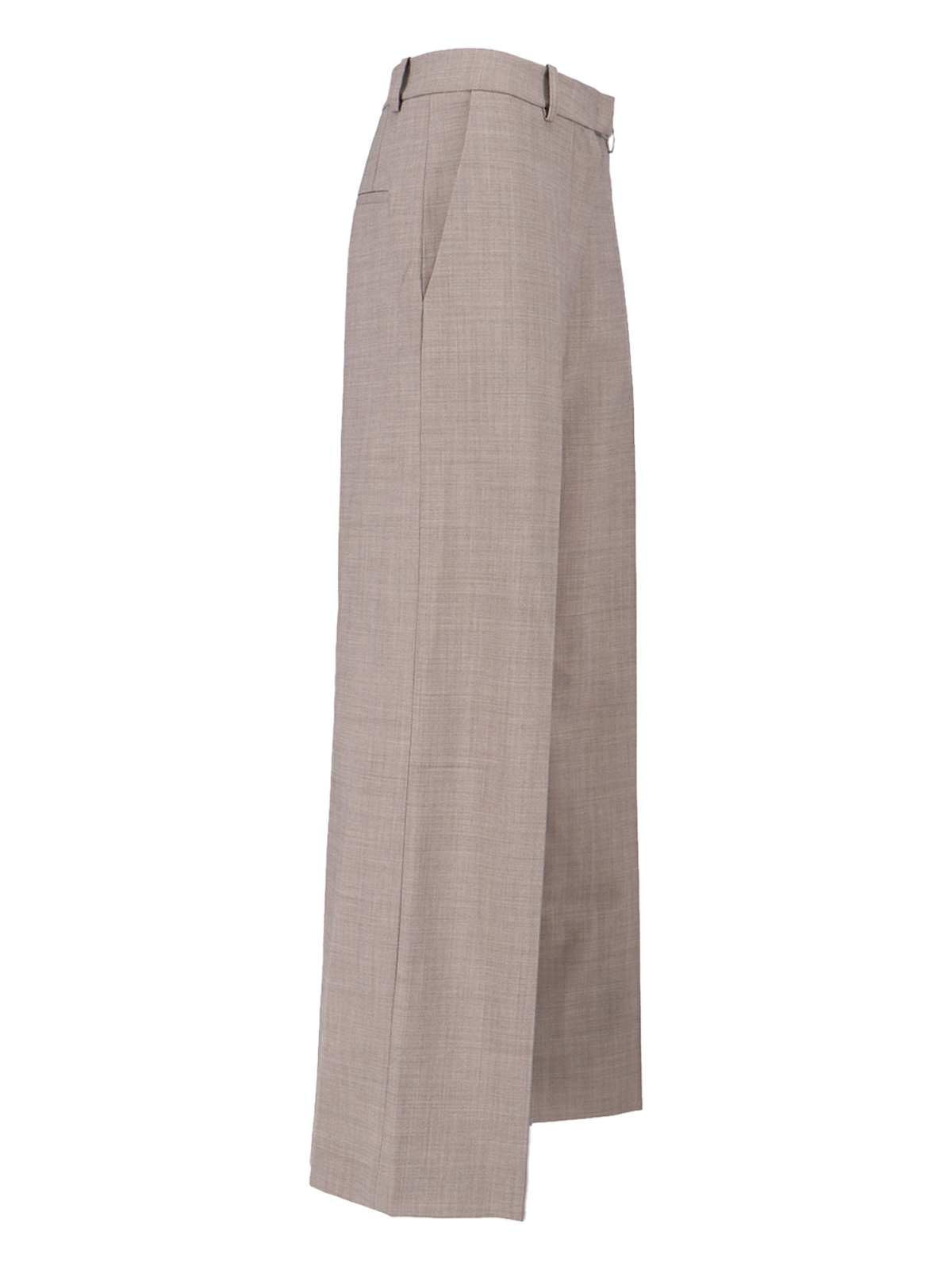 [THE FRANKIE SHOP] Trousers FW25 BRICKELL TROUSERSTAUPE MELANGE