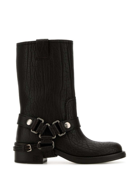 [Miu Miu] Boots FW25 5U350EF0452FLC F0BW5