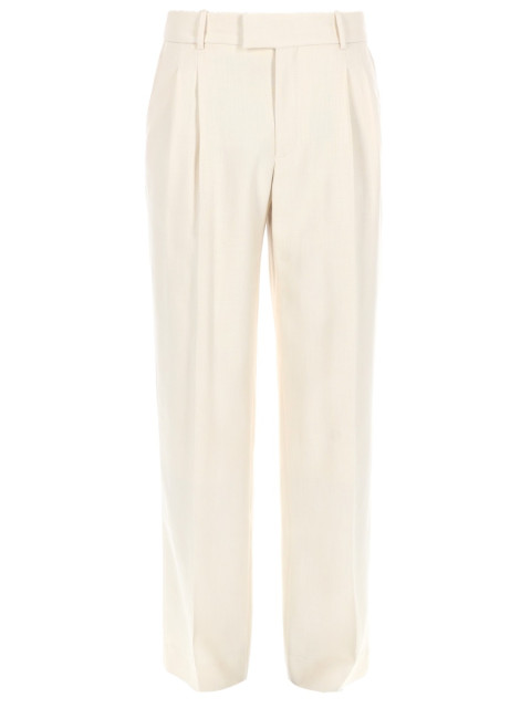 [DROLE DE MONSIEUR] Trousers SS26 BP165_VI029OFFWHITE