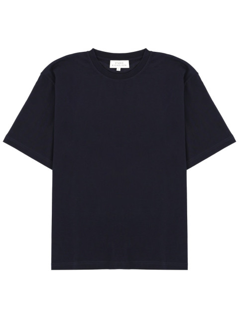 [Studio Nicholson] T-shirts Short Sleeve SS26 BRICSNM-1326_DARKESTNAVY