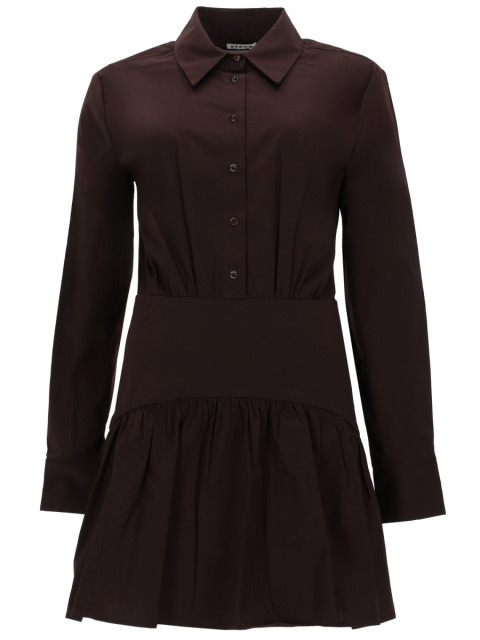[Staud] Long sleeve dress SS26 R26R2348PO_EART