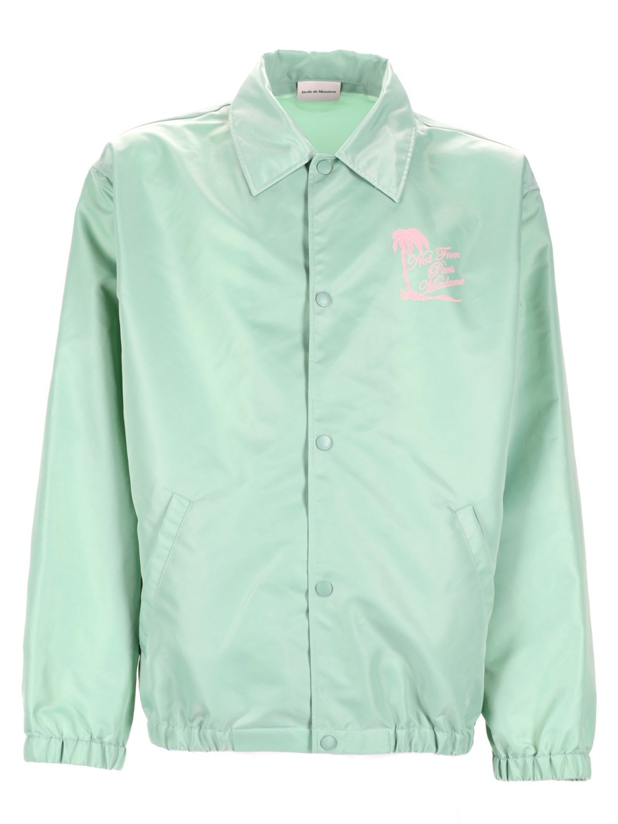 [DROLE DE MONSIEUR] Jacket SS26 JT277_PA014WATERGREEN