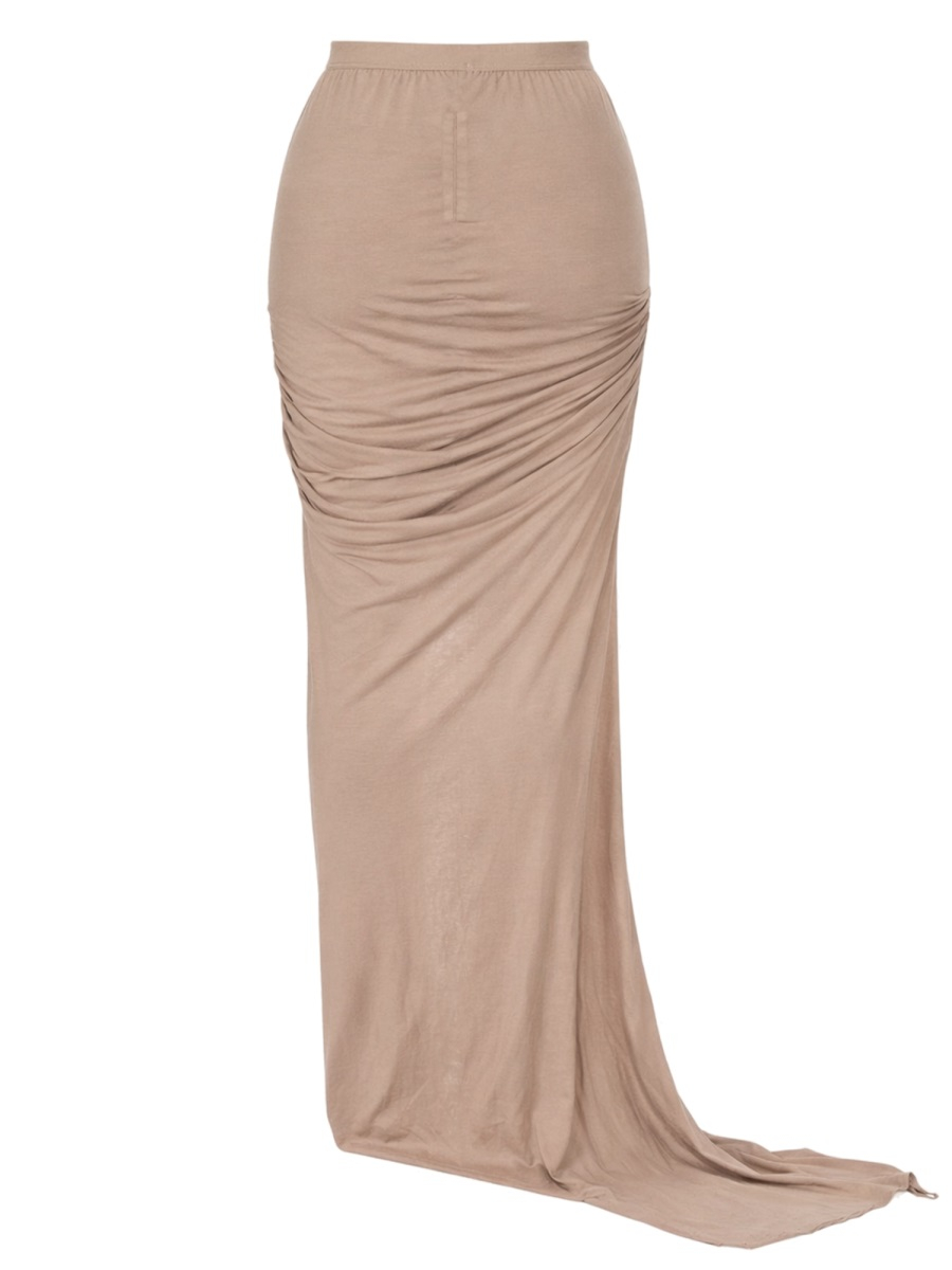 [RICK OWENS DRKSHDW] Long skirt SS26 DS01F4337_BH34