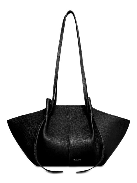 [YUZEFI] Shoulder bag SS26 MOCHI-PEBBLE_BLACK