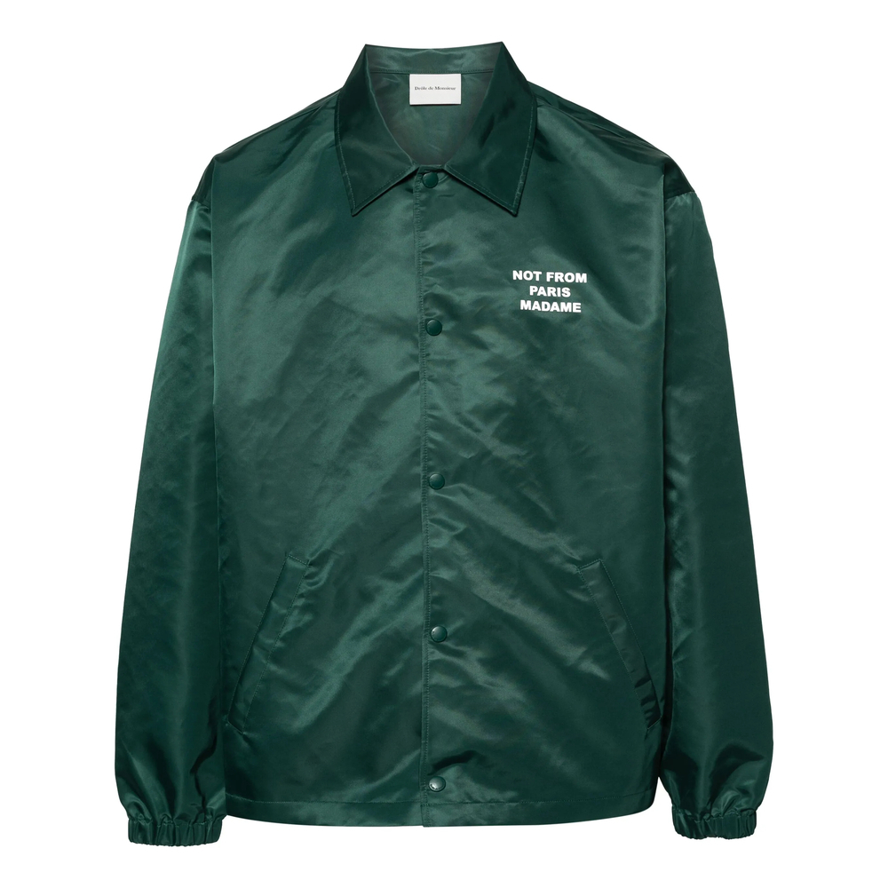 [DROLE DE MONSIEUR] Bomber Jacket FW26 PERM-JT183 PA014 DKGRE