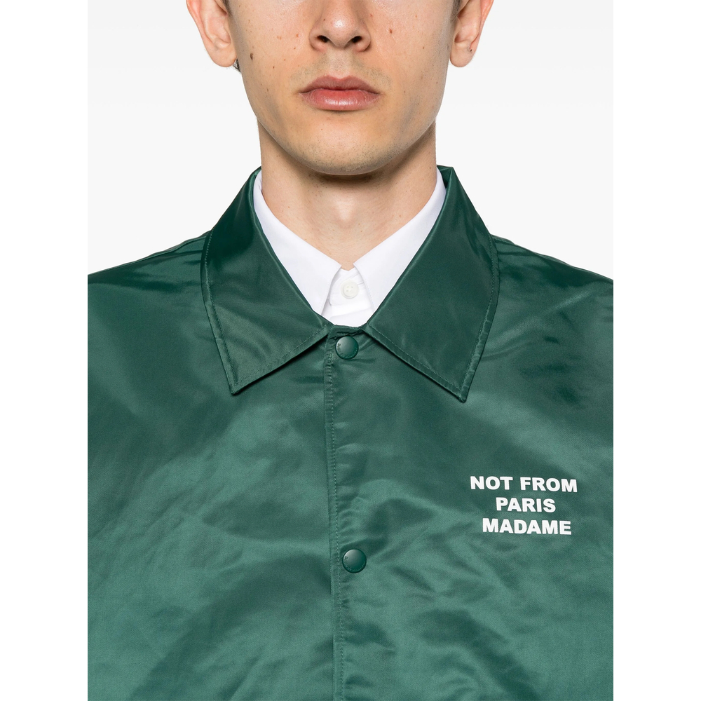[DROLE DE MONSIEUR] Bomber Jacket FW26 PERM-JT183 PA014 DKGRE