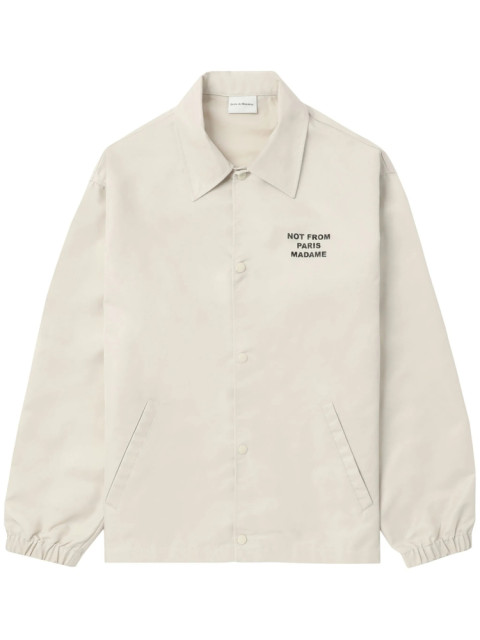 [DROLE DE MONSIEUR] Bomber Jacket FW26 PERM-JT183 PA014 MASTI