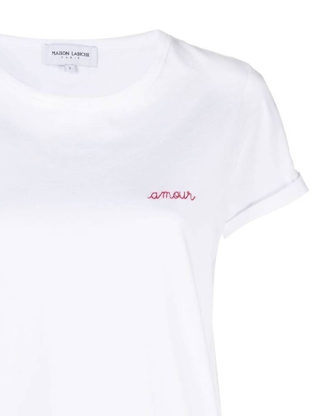 [MAISON LABICHE] T-shirts Short Sleeve SS26 KWTAMOURWHITE