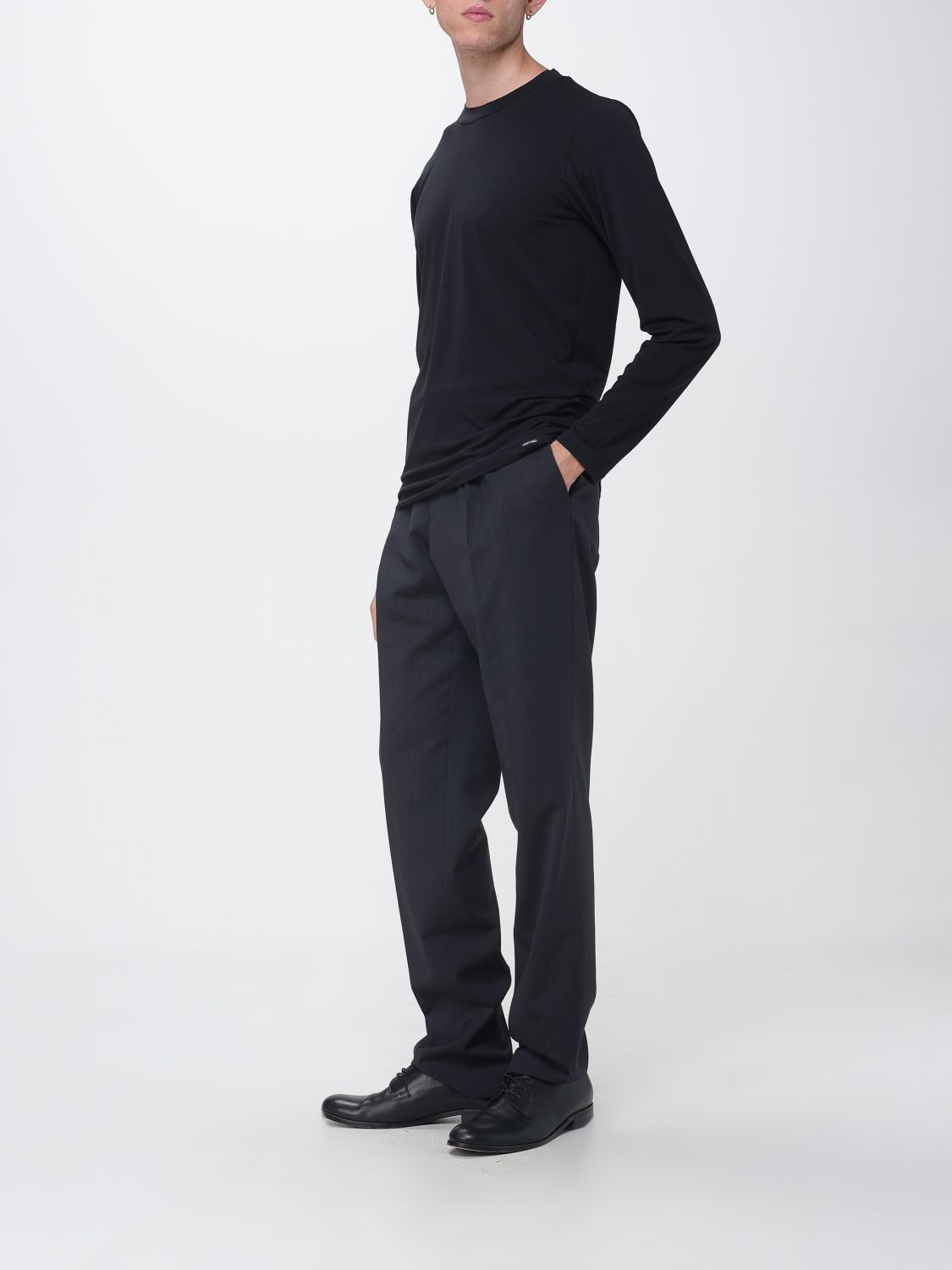 [Tom Ford] T-shirts Long Sleeve FW26 T4M141410 002