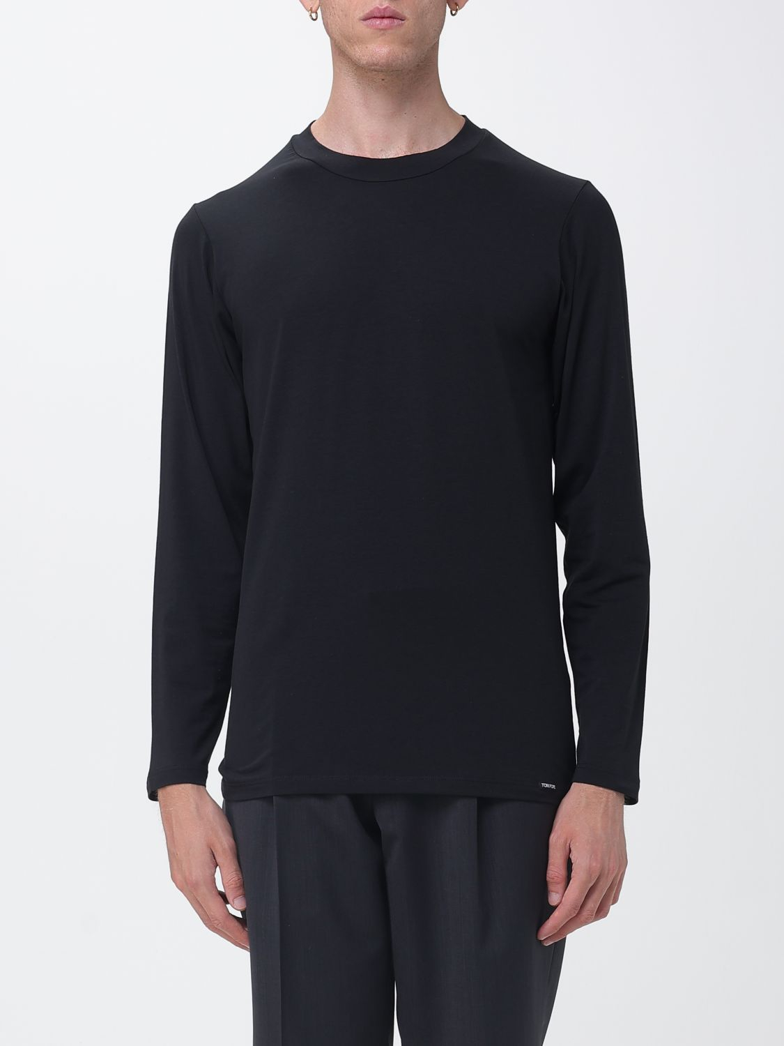 [Tom Ford] T-shirts Long Sleeve FW26 T4M141410 002