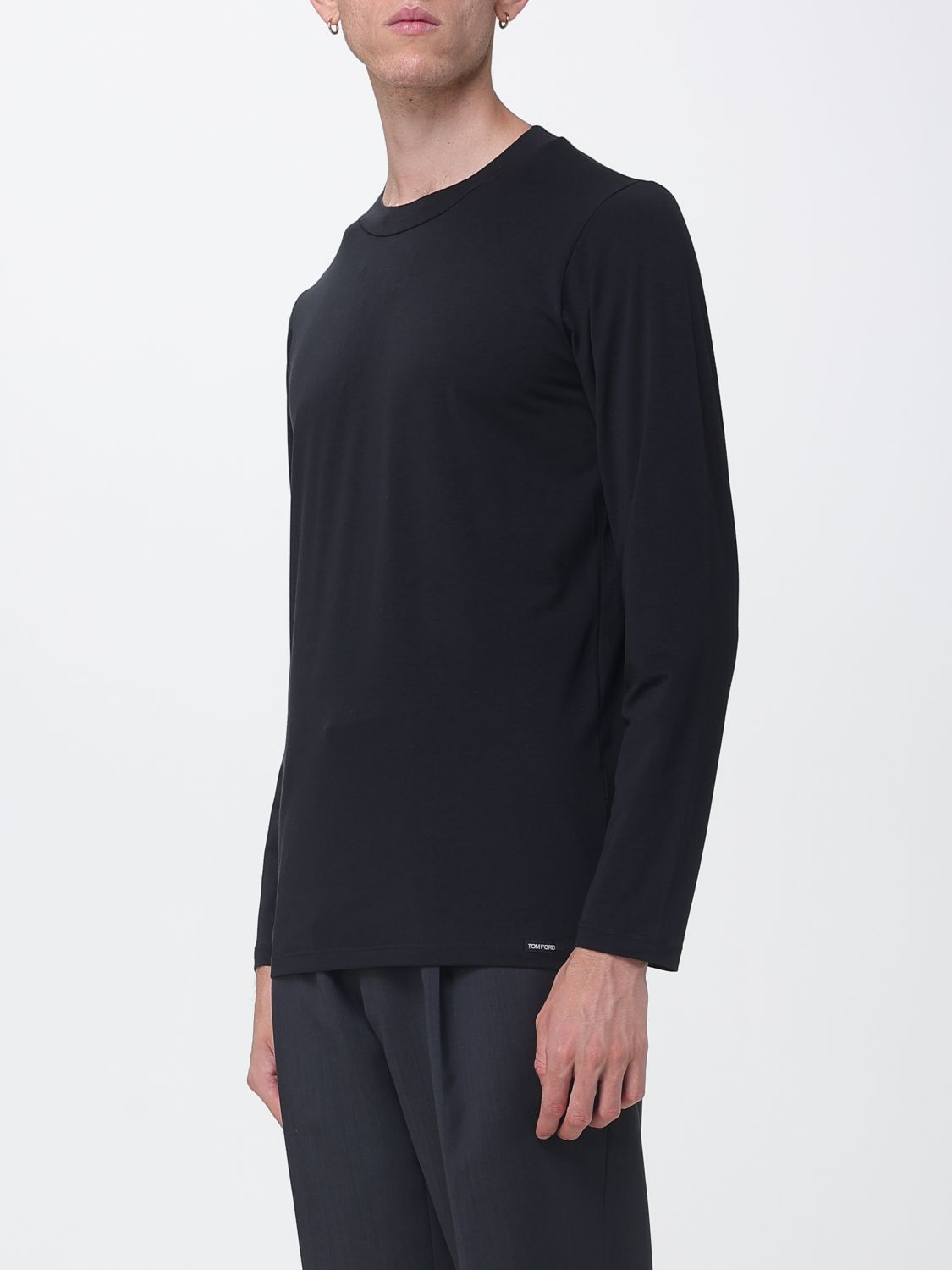 [Tom Ford] T-shirts Long Sleeve FW26 T4M141410 002