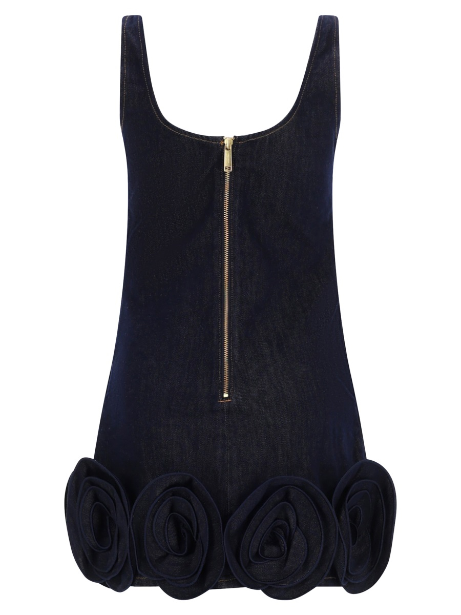 [Self-portrait] Sleeveless dress SS26 RS26-821S-BL_BLUE