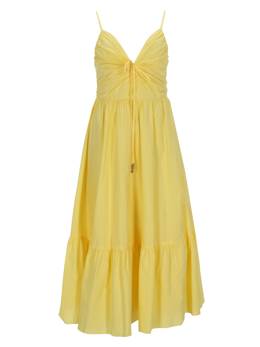 [MICHAEL BY MICHAEL KORS] Sleeveless dress SS26 MS683DHKLZ_744LEMON