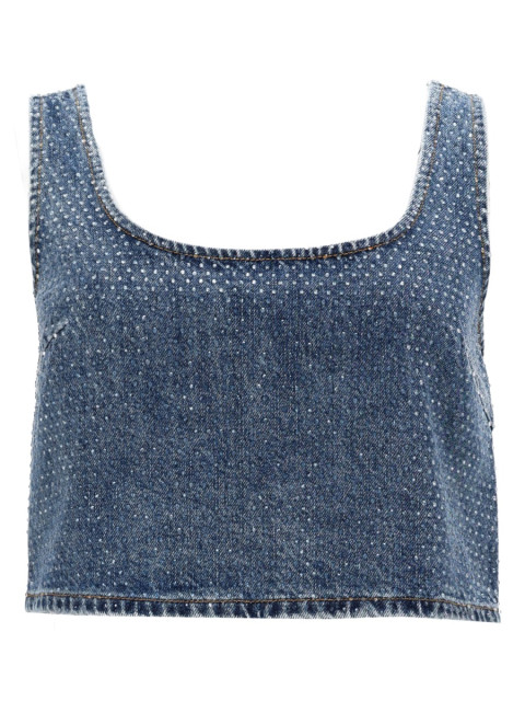 [Self-portrait] Tank top SS26 RS26-826T-BL_BLUE