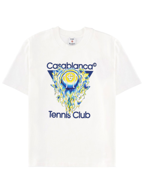 [Casablanca] T-shirts Short Sleeve SS26 W-SP26-JTS-046_02TENNISCLUBICON
