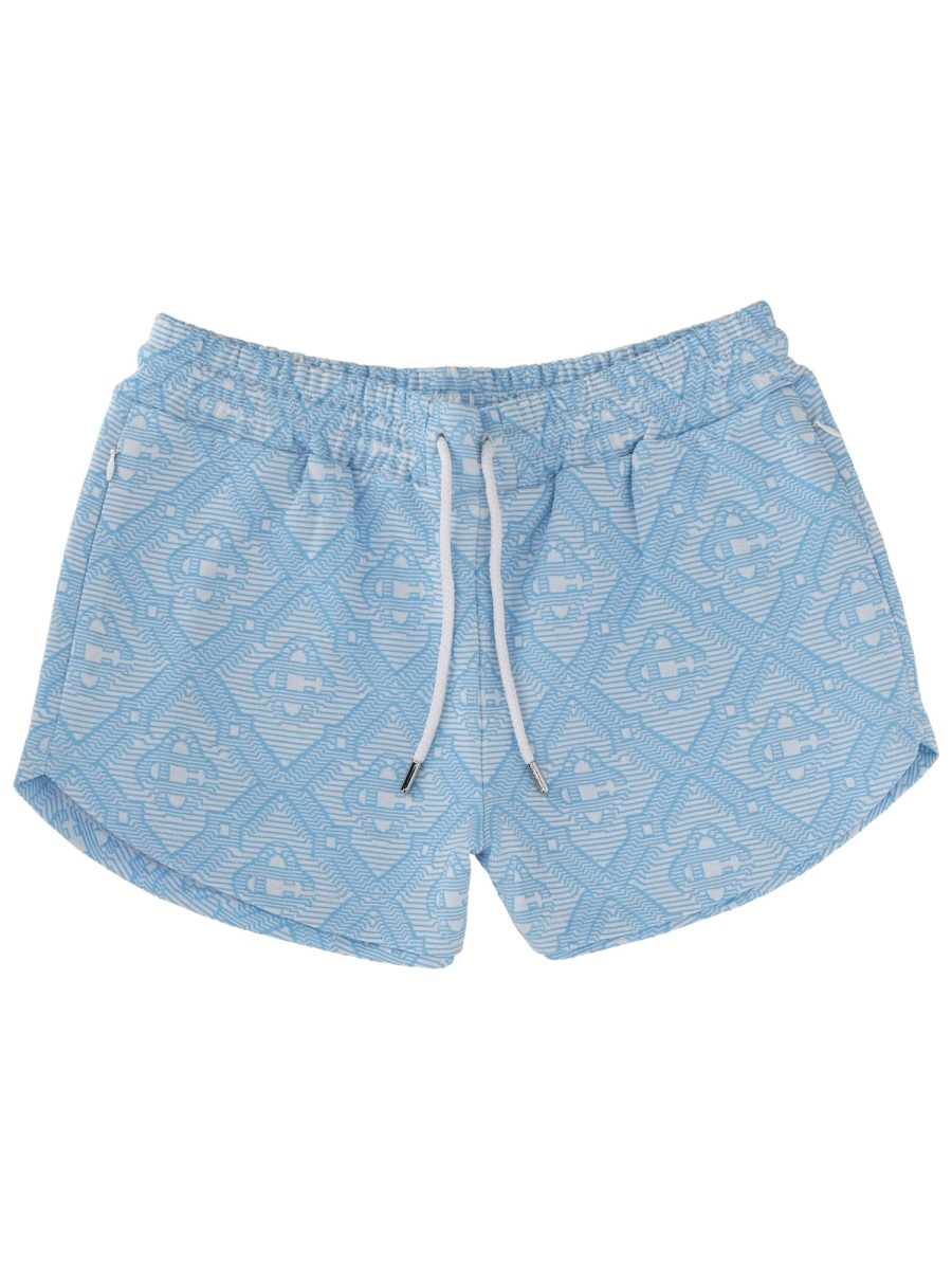 [Casablanca] Shorts SS26 W-SP26-JTR-336_01PALEBLUE/WHITE
