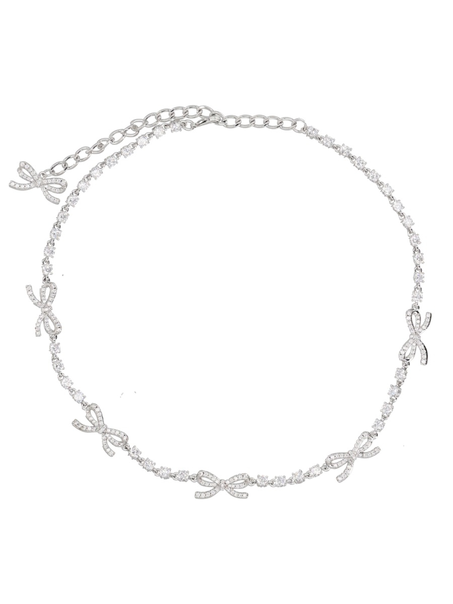 [Self-portrait] Necklace SS26 RS26-611N-SL_SILVER