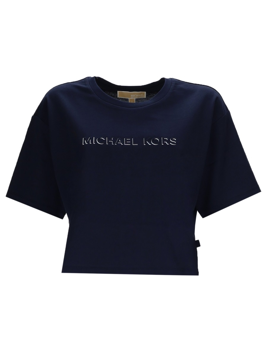 [MICHAEL BY MICHAEL KORS] T-shirts Short Sleeve SS26 MR651Z797J_409MIDNIGHTBLUE