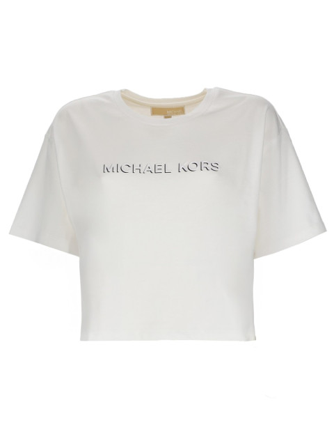 [MICHAEL BY MICHAEL KORS] T-shirts Short Sleeve SS26 MR651Z797J_100WHITE