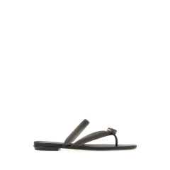 [Salvatore Ferragamo] Slippers FW26 01L8597943961C NERONEROGIOVE