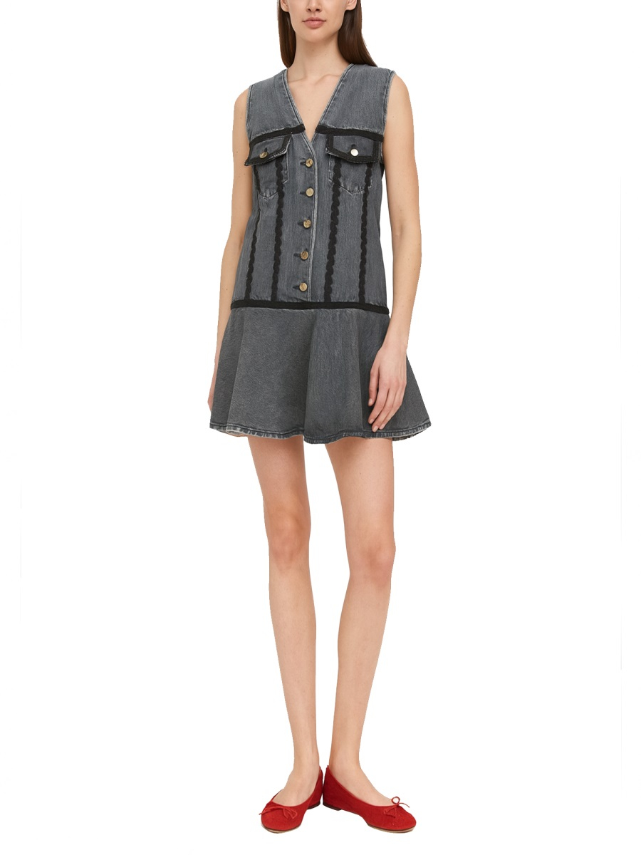 [GANNI] Sleeveless dress SS26 A1030102_259