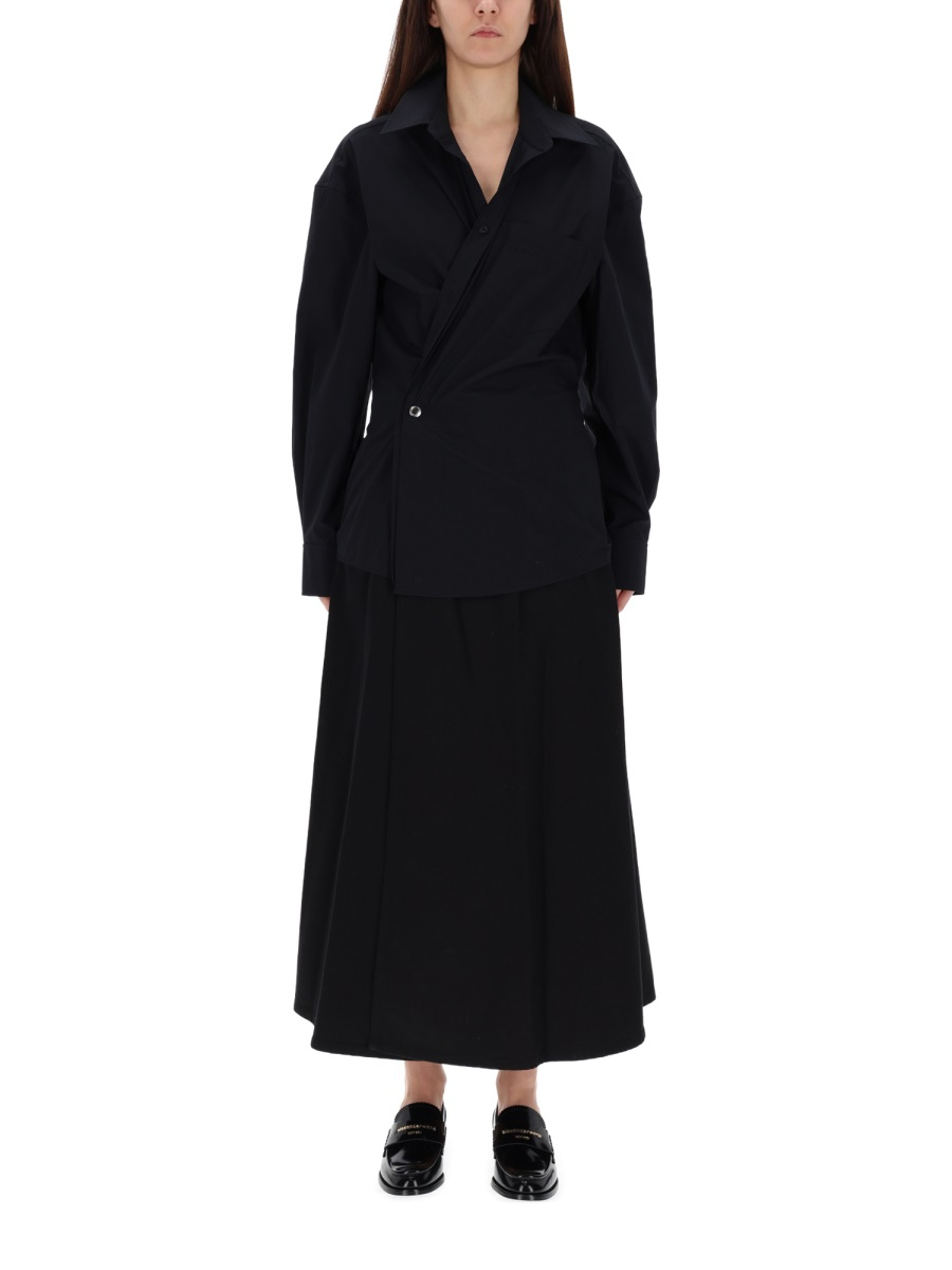 [ALEXANDER WANG] Long sleeve dress SS26 1WC1266938_001