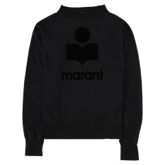 [Marant Etoile] T-shirts Long Sleeve SS26 TS0005FA_A1N09E01BK