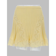[Self-portrait] Mini skirt SS26 SS26-049SK-Y_YELLOW