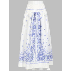 [Self-portrait] Long skirt SS26 AC26-008MSK-W_WHITE