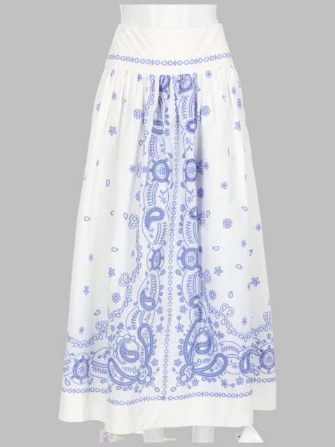 [Self-portrait] Long skirt SS26 AC26-008MSK-W_WHITE