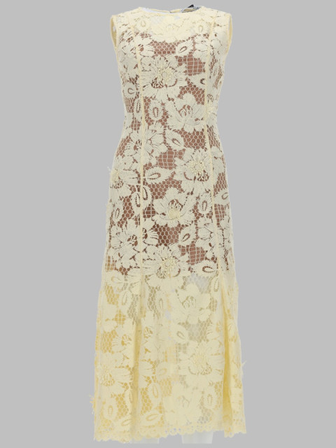 [Self-portrait] Sleeveless dress SS26 SS26-094M-Y_YELLOW