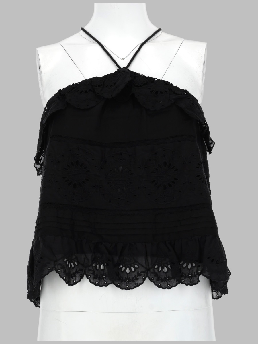 [Marant Etoile] T-shirts Sleeveless SS26 HT0769FA_D1J05E01BK