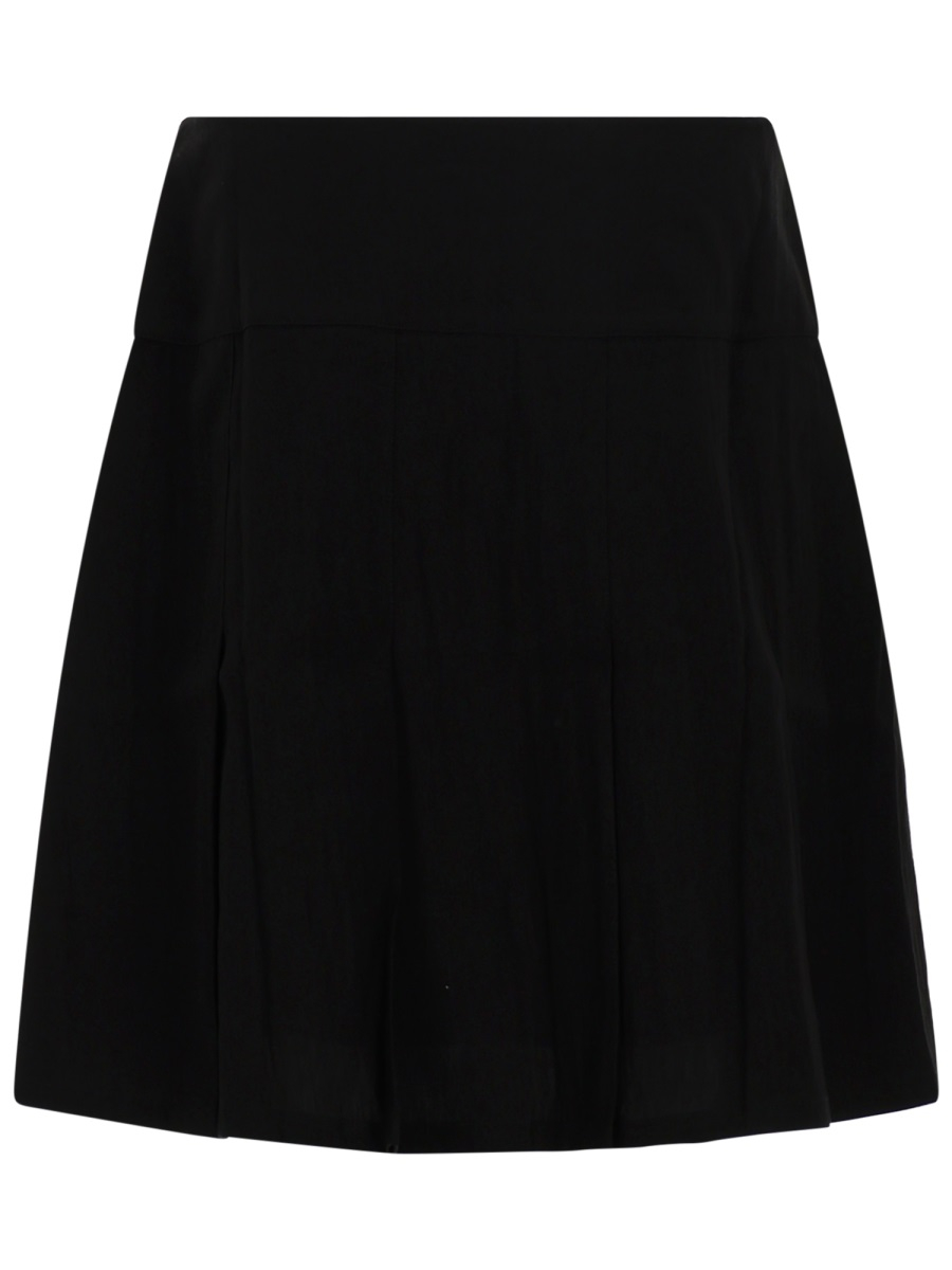 [Our Legacy] Mini skirt SS26 W2264GSB_SOOTBLACKTECHFLAX