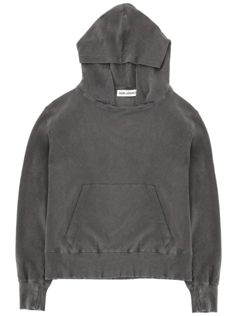 [Our Legacy] Hoodie SS26 M2266RWB_WASHEDBLACKROGUELOOPBACK