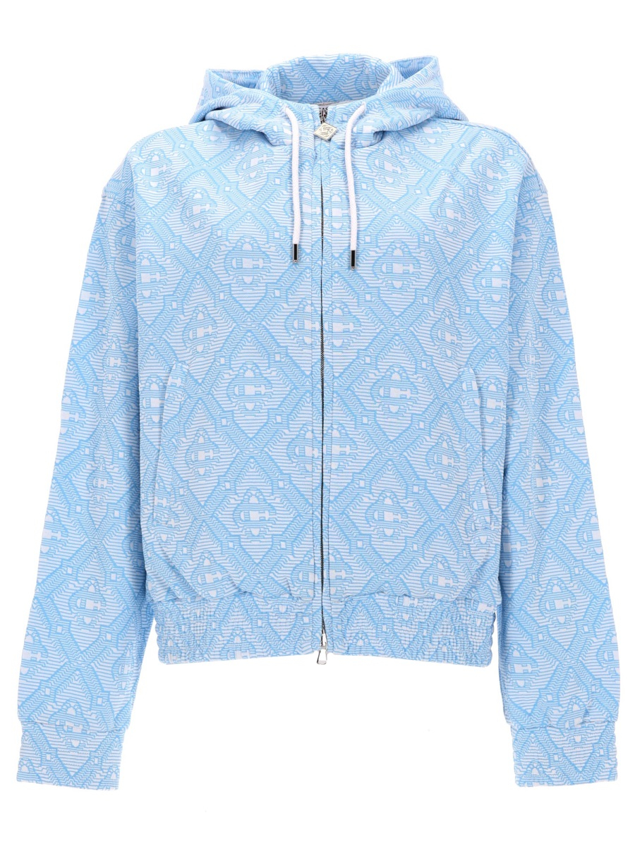 [Casablanca] Sweatshirt SS26 W-SP26-JTP-465_01PALEBLUE/WHITE
