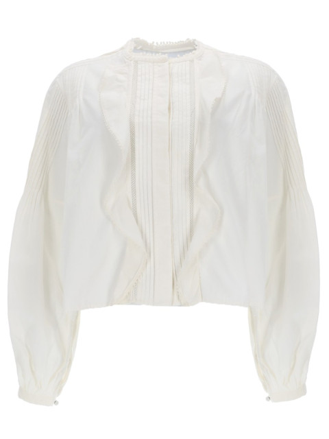 [Isabel Marant] Shirts Long Sleeve SS26 CH0308FA_D1I02I20WH